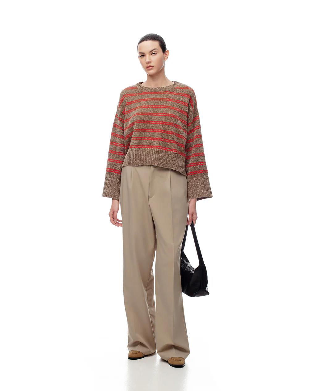 Suéter oversize rayas mujer - Image 4