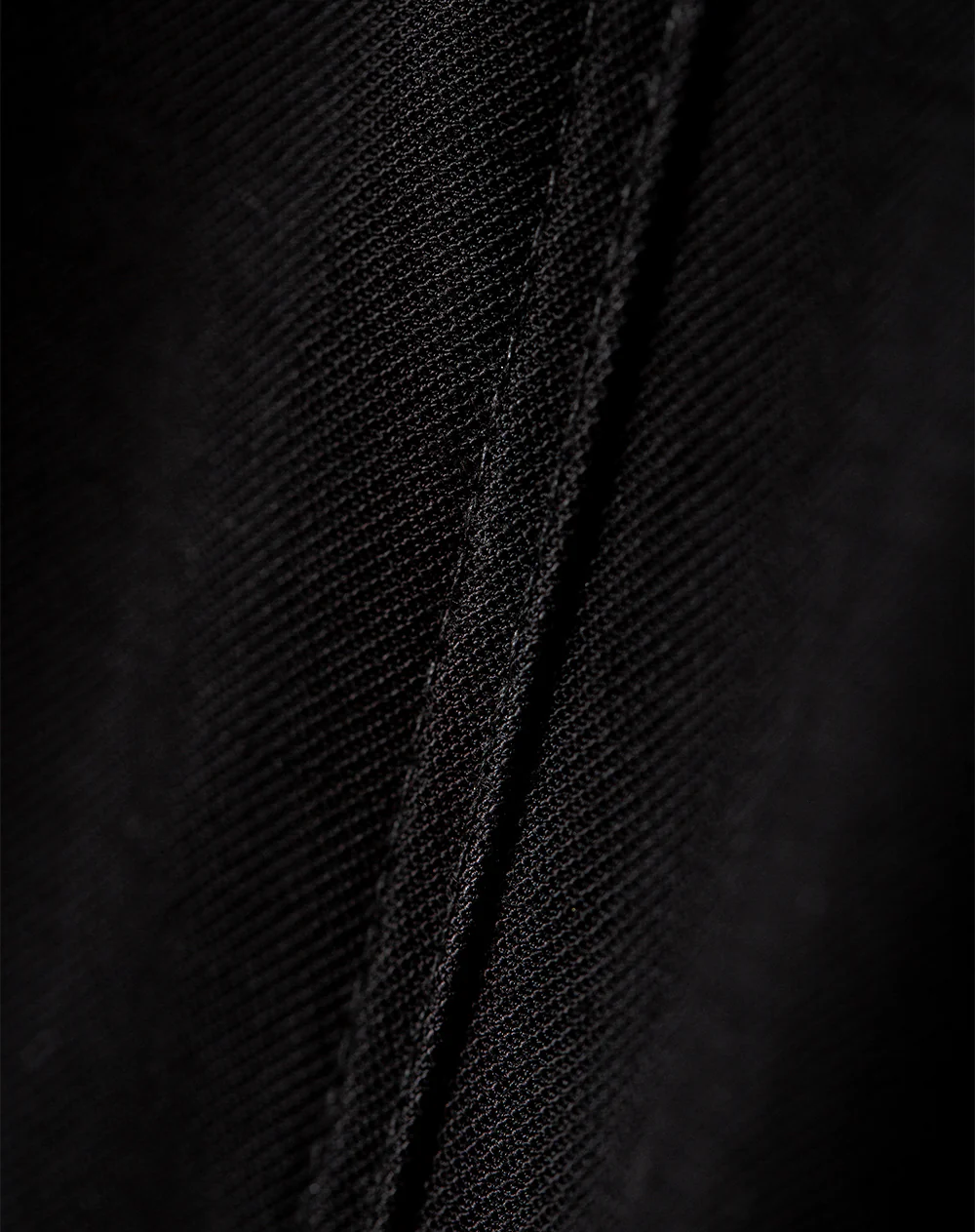 Pantalón wide leg tiro alto negro mujer - Image 7