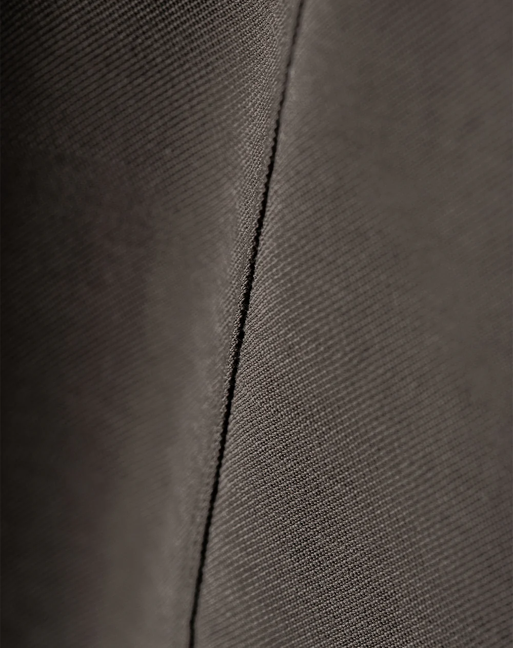 Pantalón wide leg tiro alto chocolate mujer - Image 10
