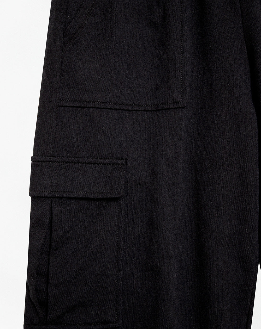 Jogger tiro medio algodón negro mujer - Image 7