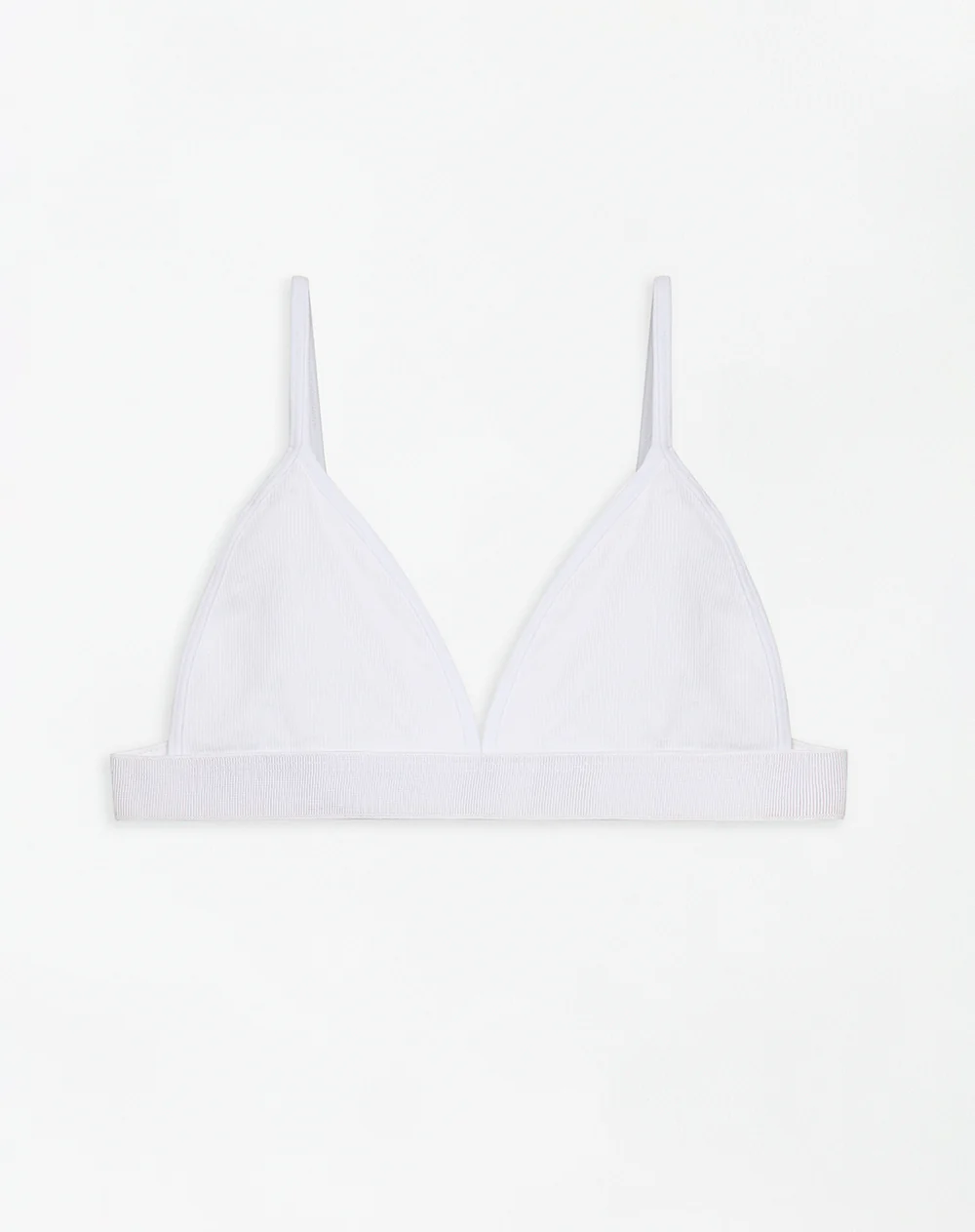 Top soporte medio seamless blanco mujer - Image 5