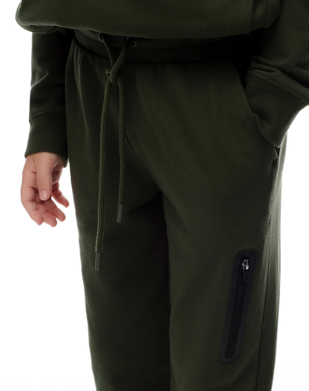 Jogger regular verde niño - Image 6
