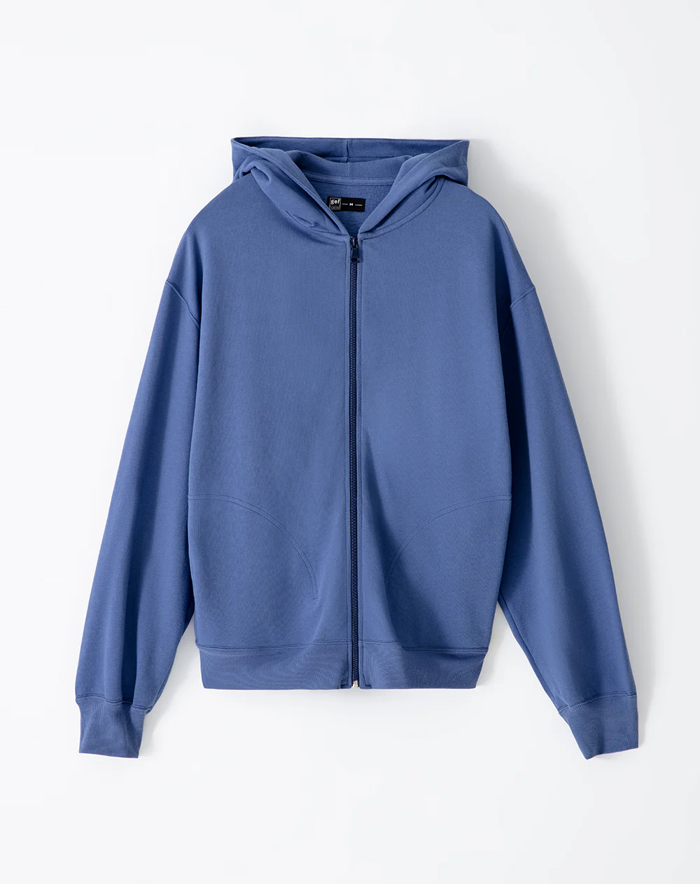 Chaqueta relax algodón azul hombre - Image 6