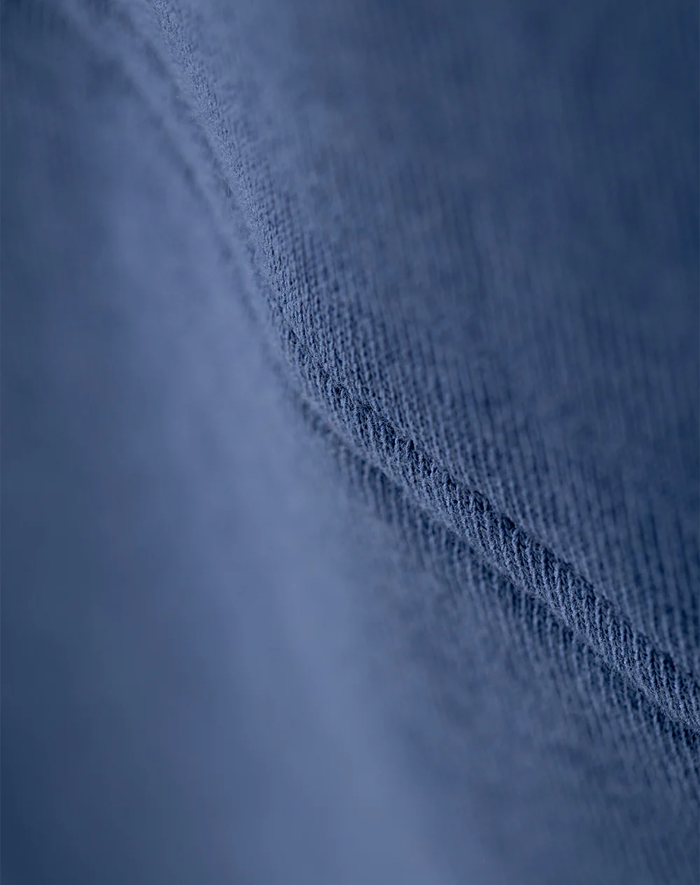 Chaqueta relax algodón azul hombre - Image 7