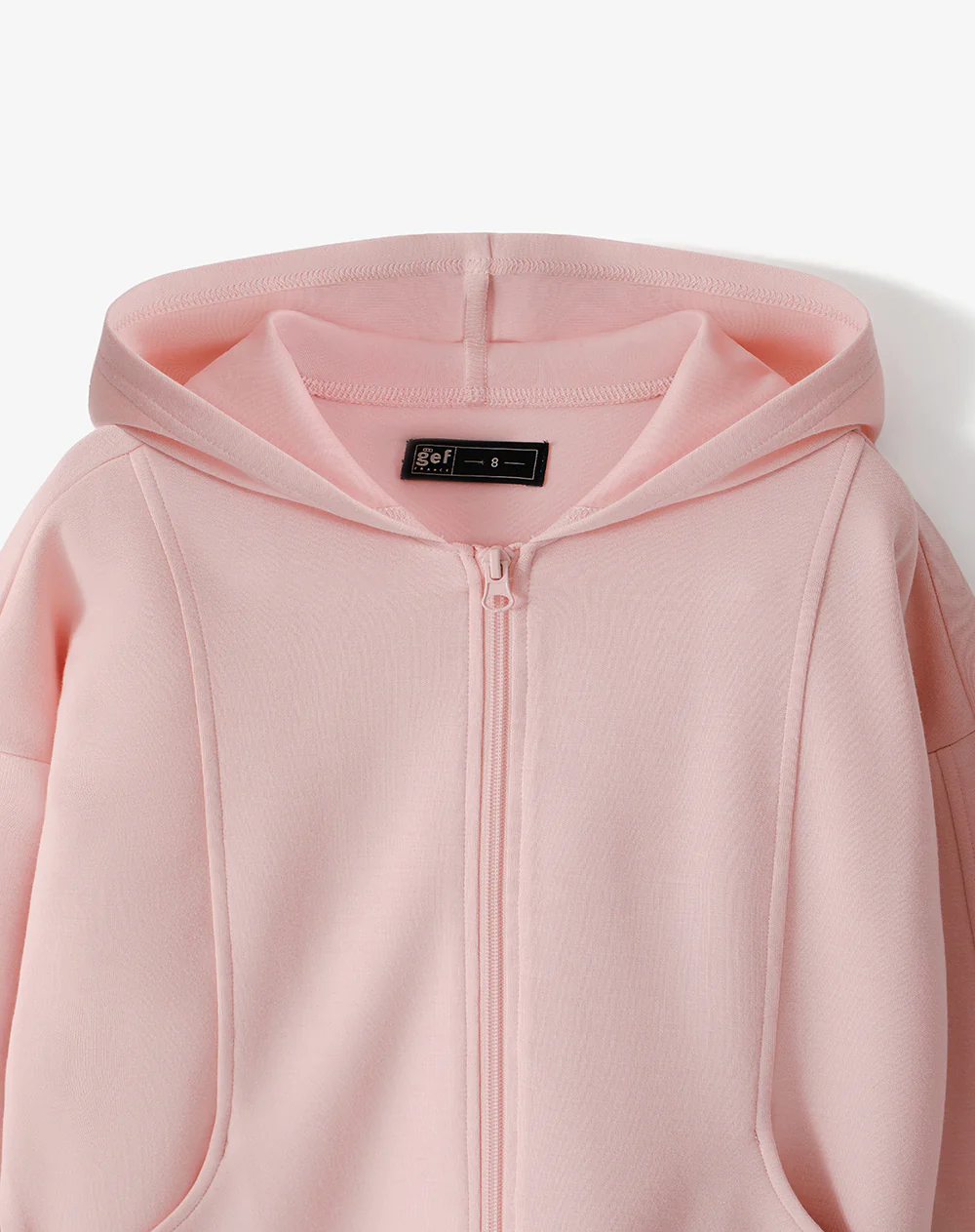 Chaqueta regular rosada niña - Image 6