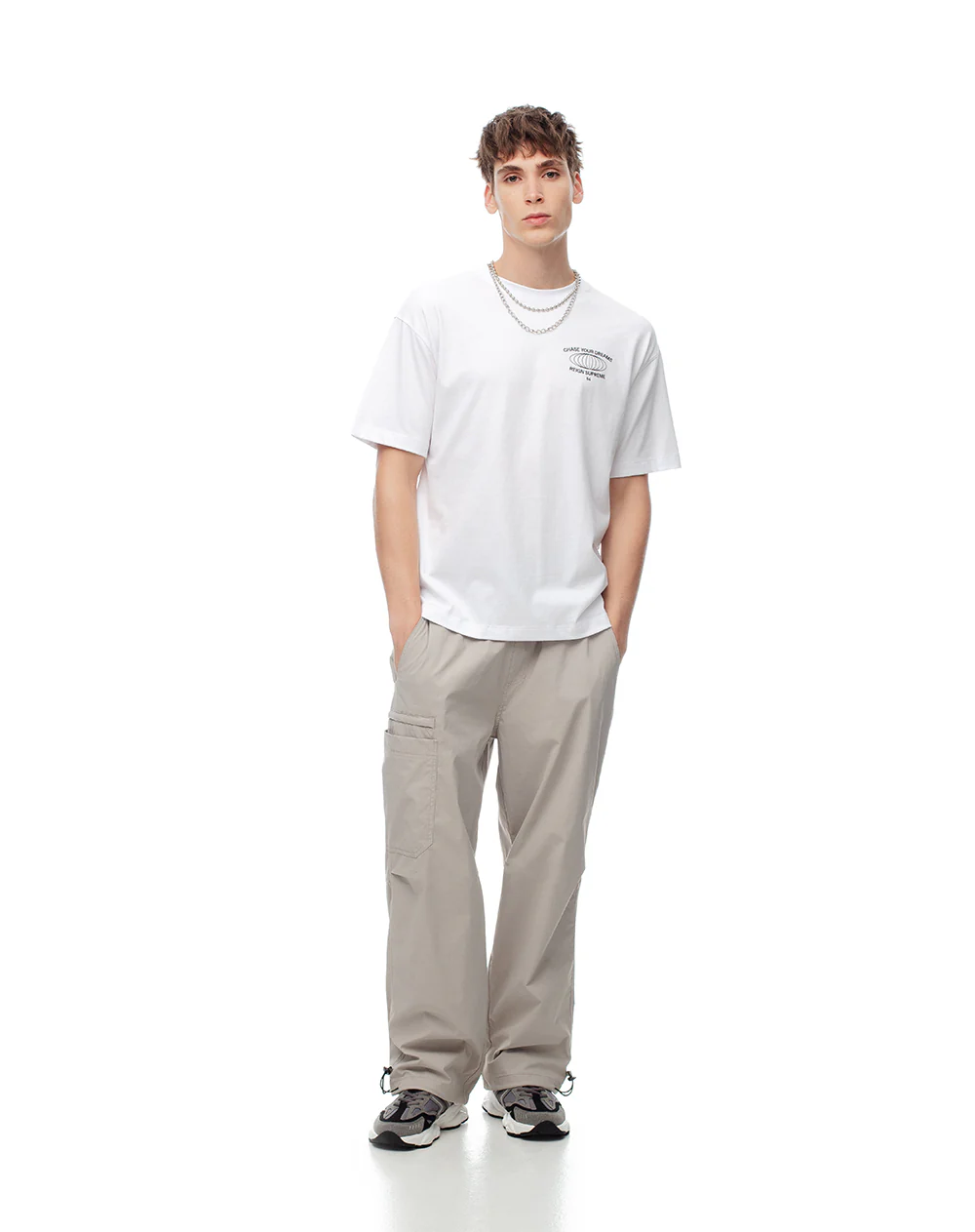 Camiseta regular algodón estampada hombre - Image 4