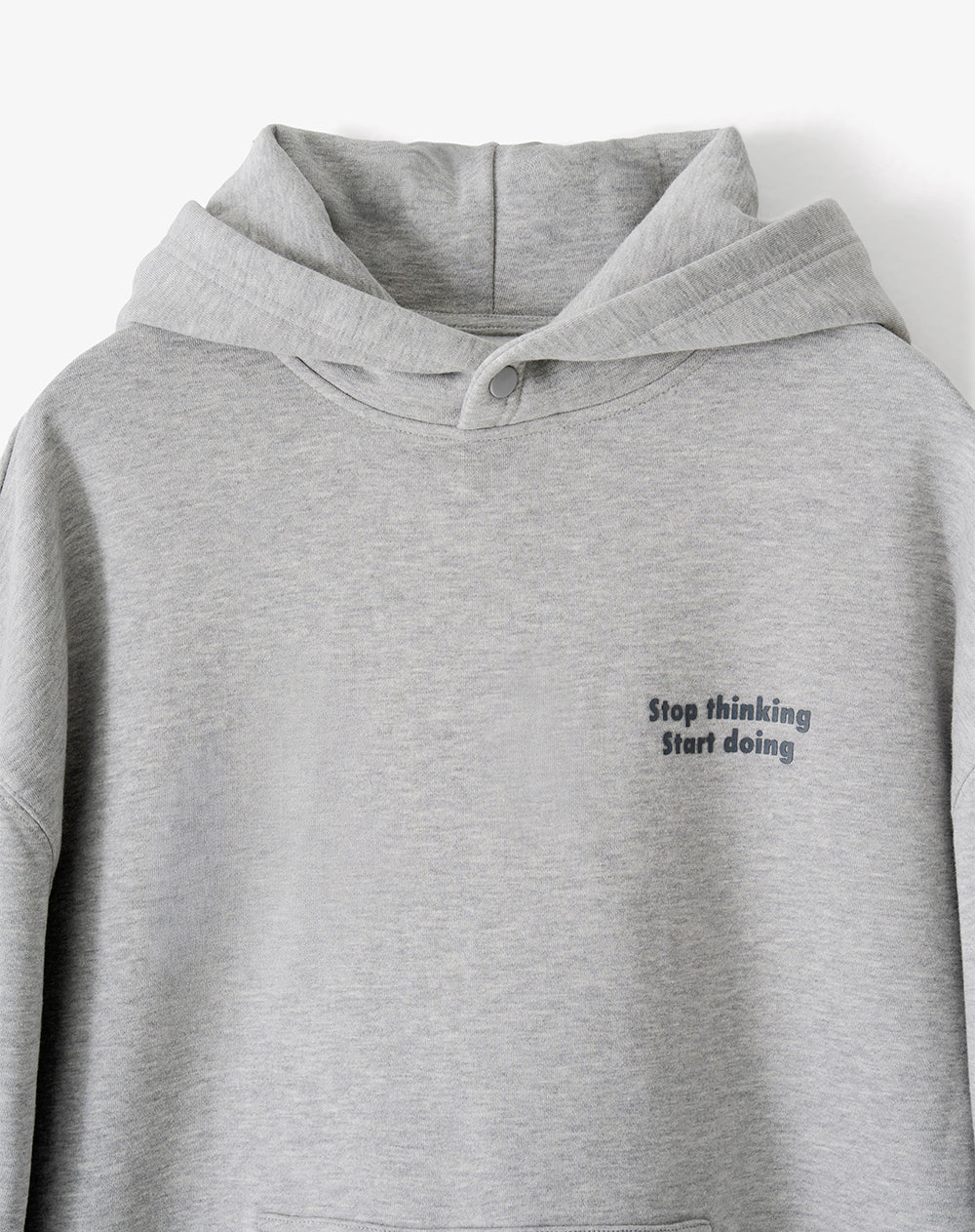 Buzo loose gris hombre - Image 6