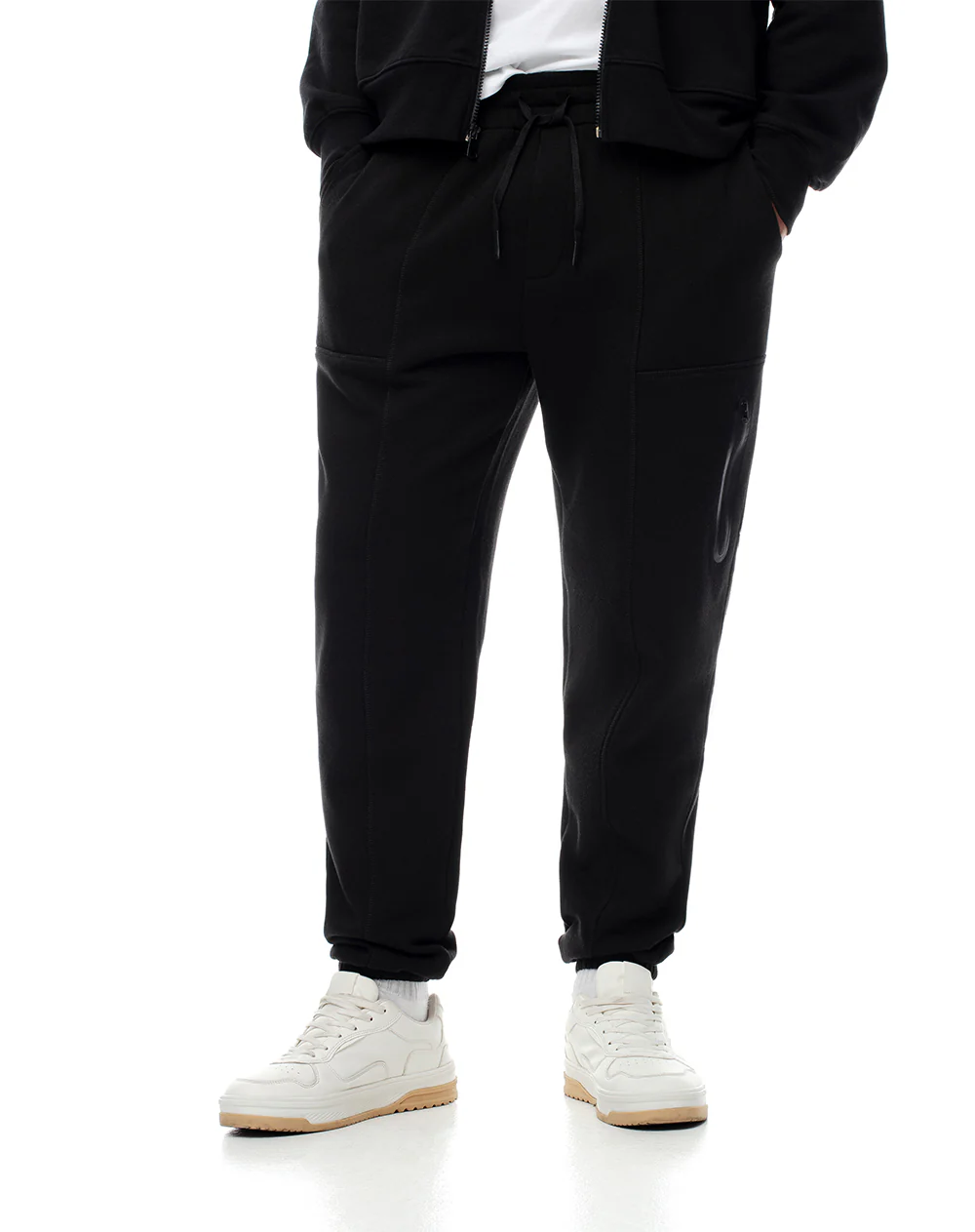 Jogger regular negro hombre - Image 3