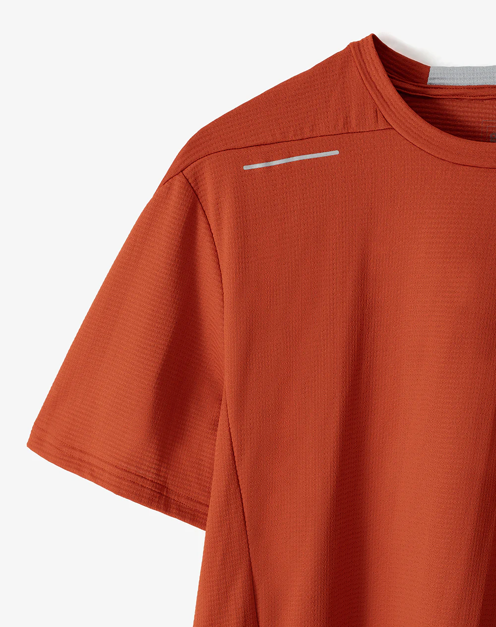 Camiseta deportiva control humedad naranja hombre - Image 6