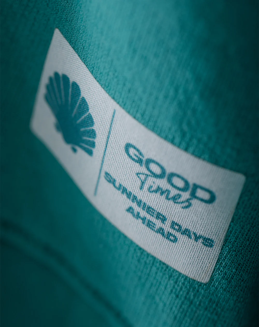 Buzo tipo hoddie algodón azul niña - Image 7
