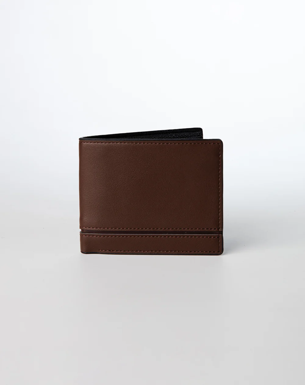 Billetera pequeña café hombre