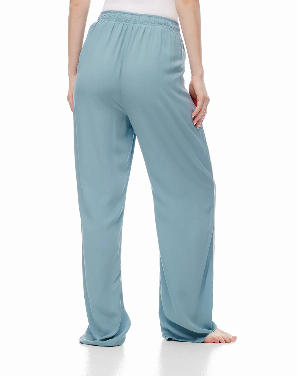 Pantalón de pijama azul mujer - Image 2