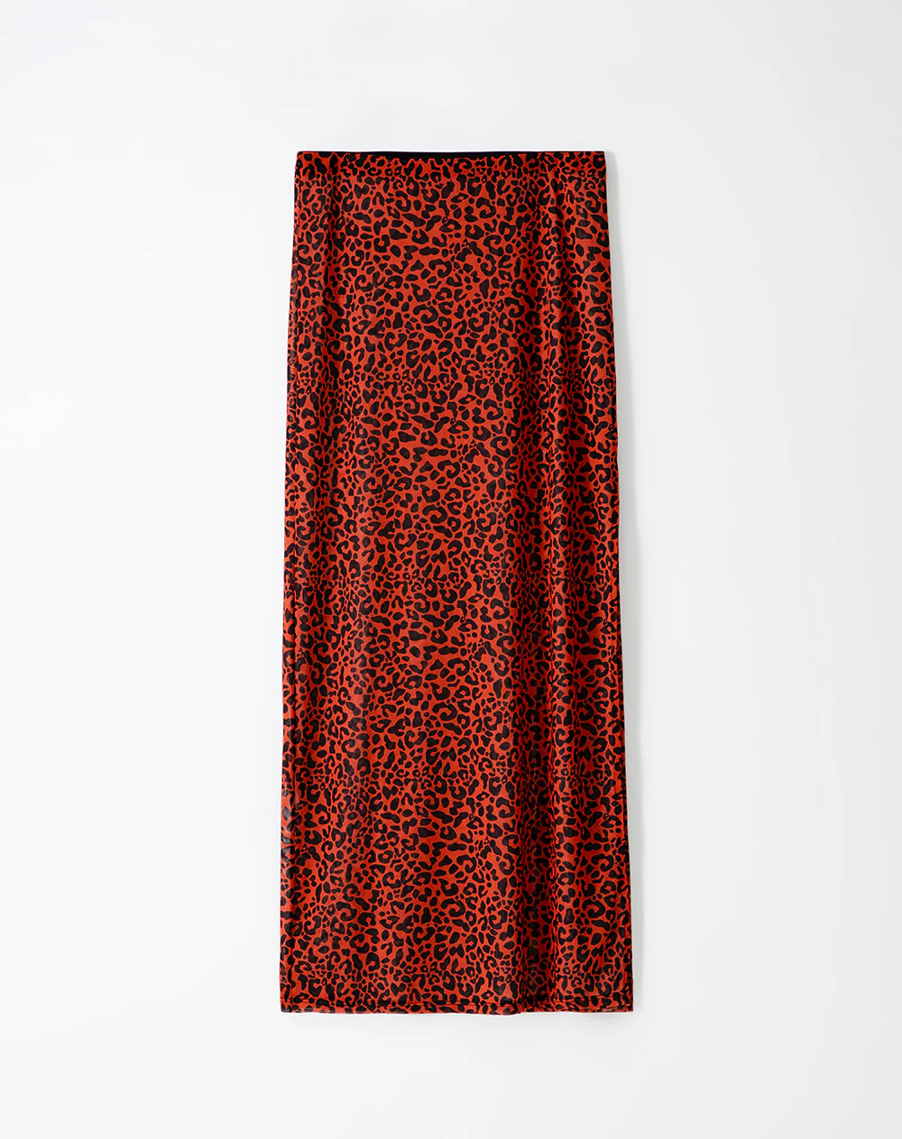 Falda larga tiro medio tull print mujer - Image 6