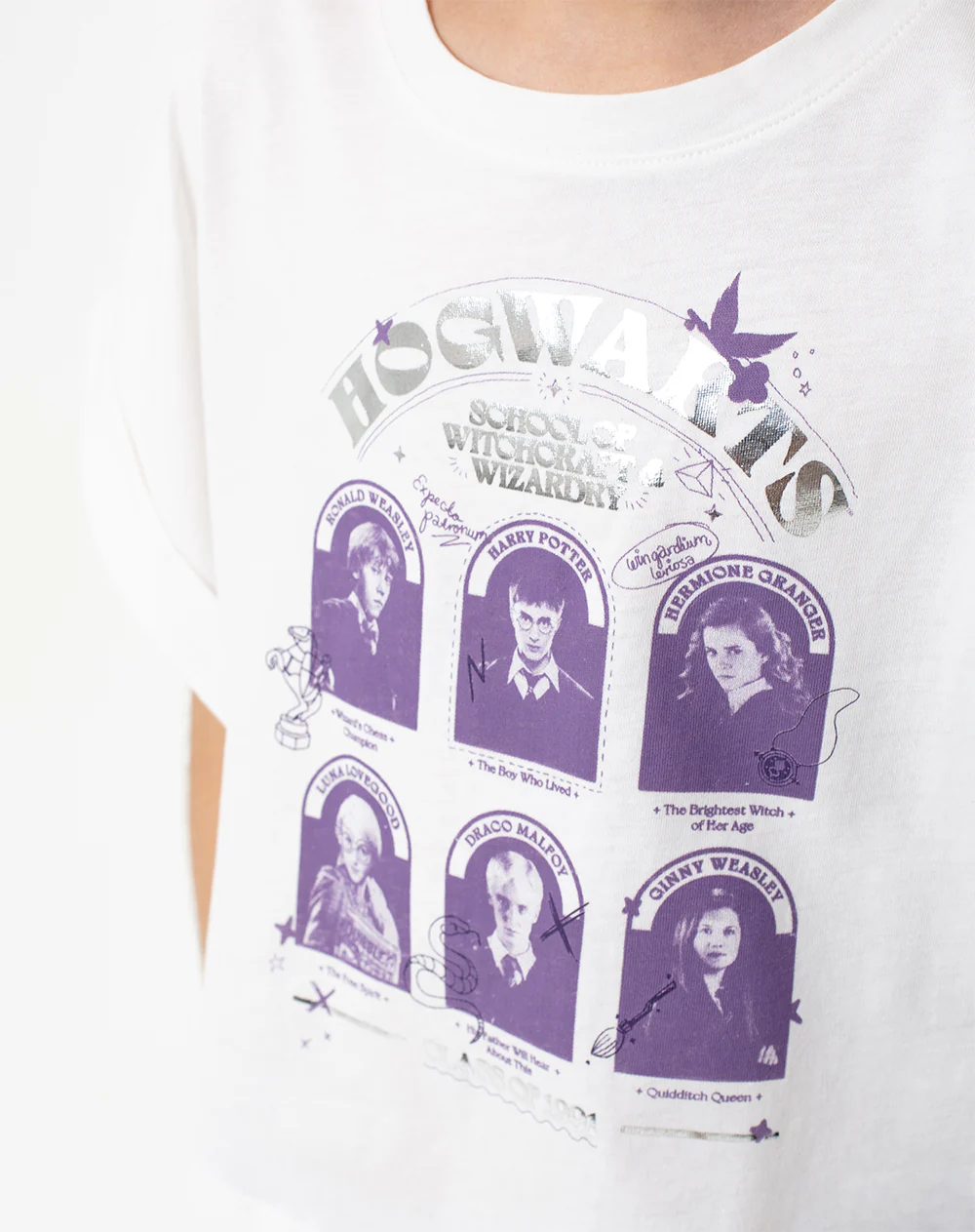 Camiseta regular Harry Potter crema niña - Image 3