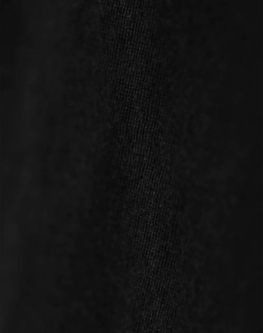 Camiseta relax algodón negra hombre - Image 6