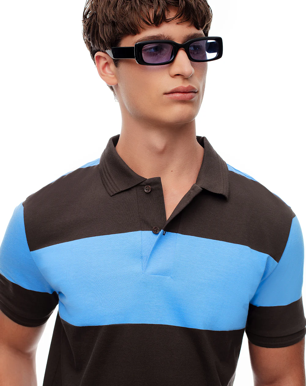 Polo regular algodón rayas hombre - Image 4