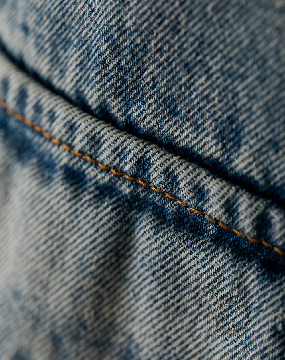 Chaleco regular denim índigo medio hombre - Image 6
