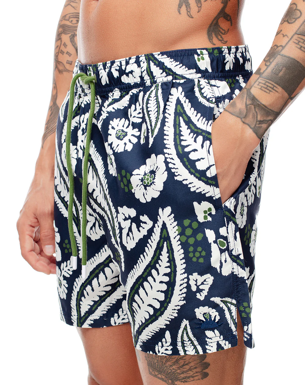 Pantaloneta de baño estampada hombre - Image 3
