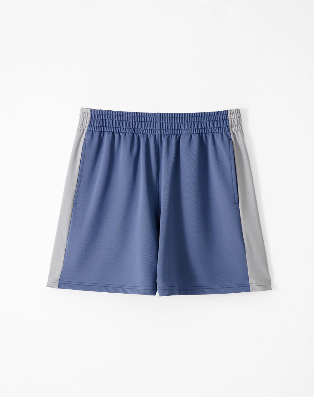 Pantaloneta deportiva antibacterial azul hombre - Image 6