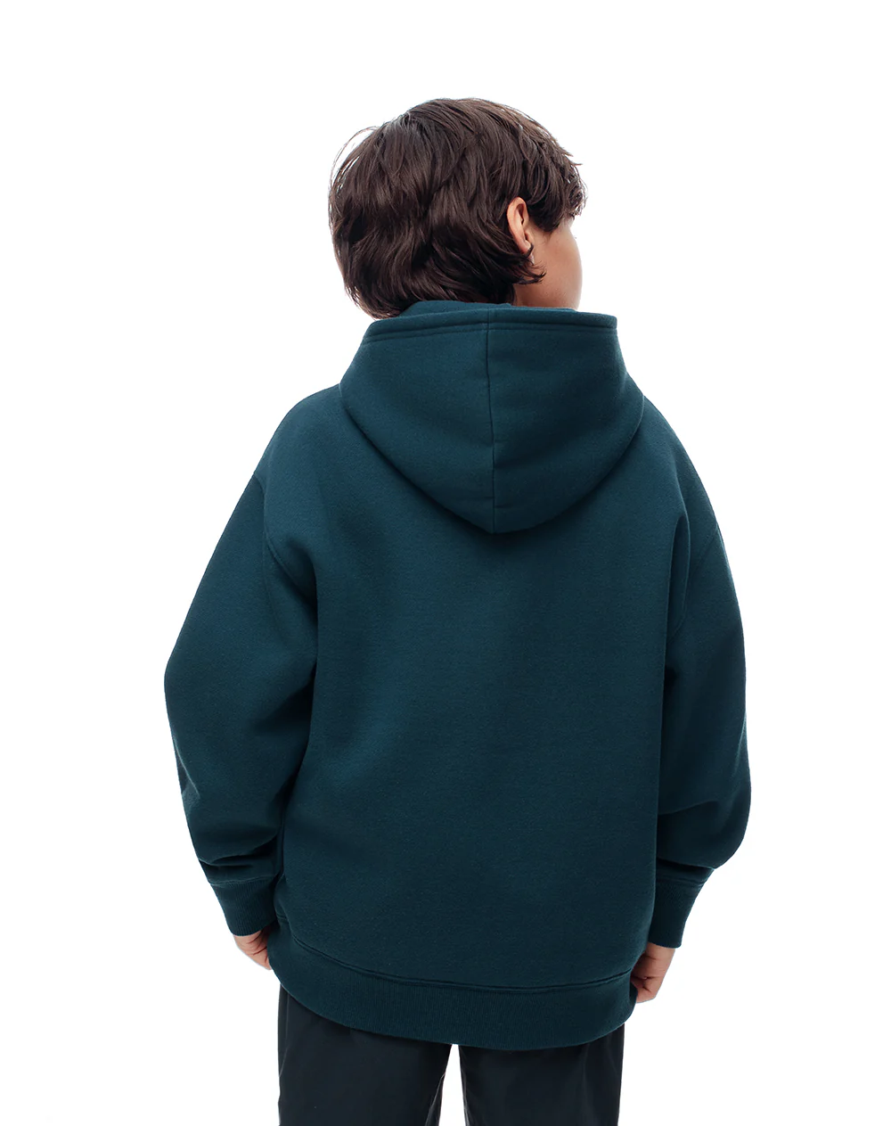 Buzo tipo hoddie verde niño - Image 2