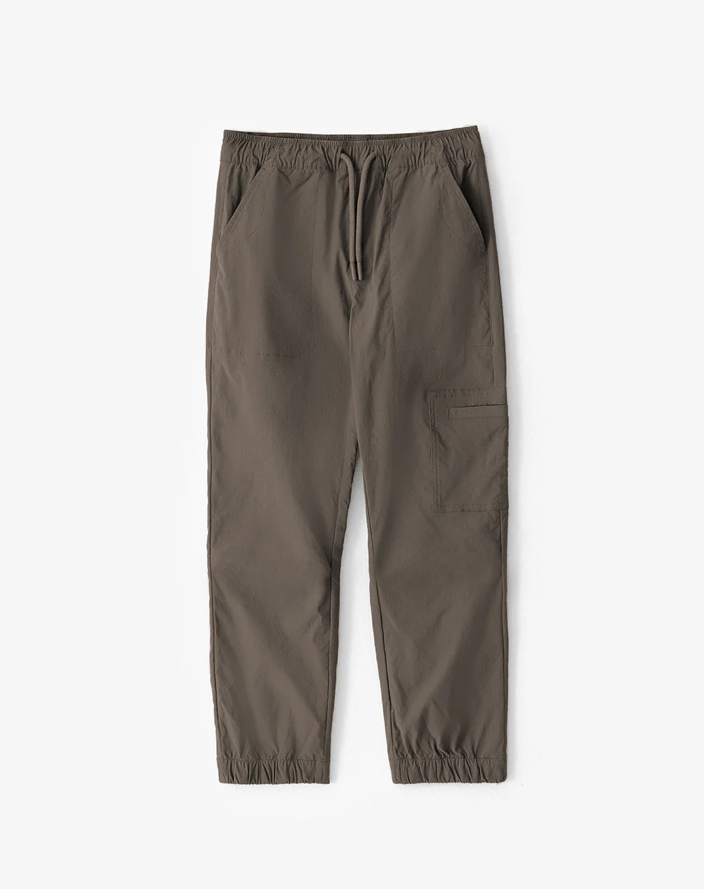 Jogger regular drill café niño - Image 6