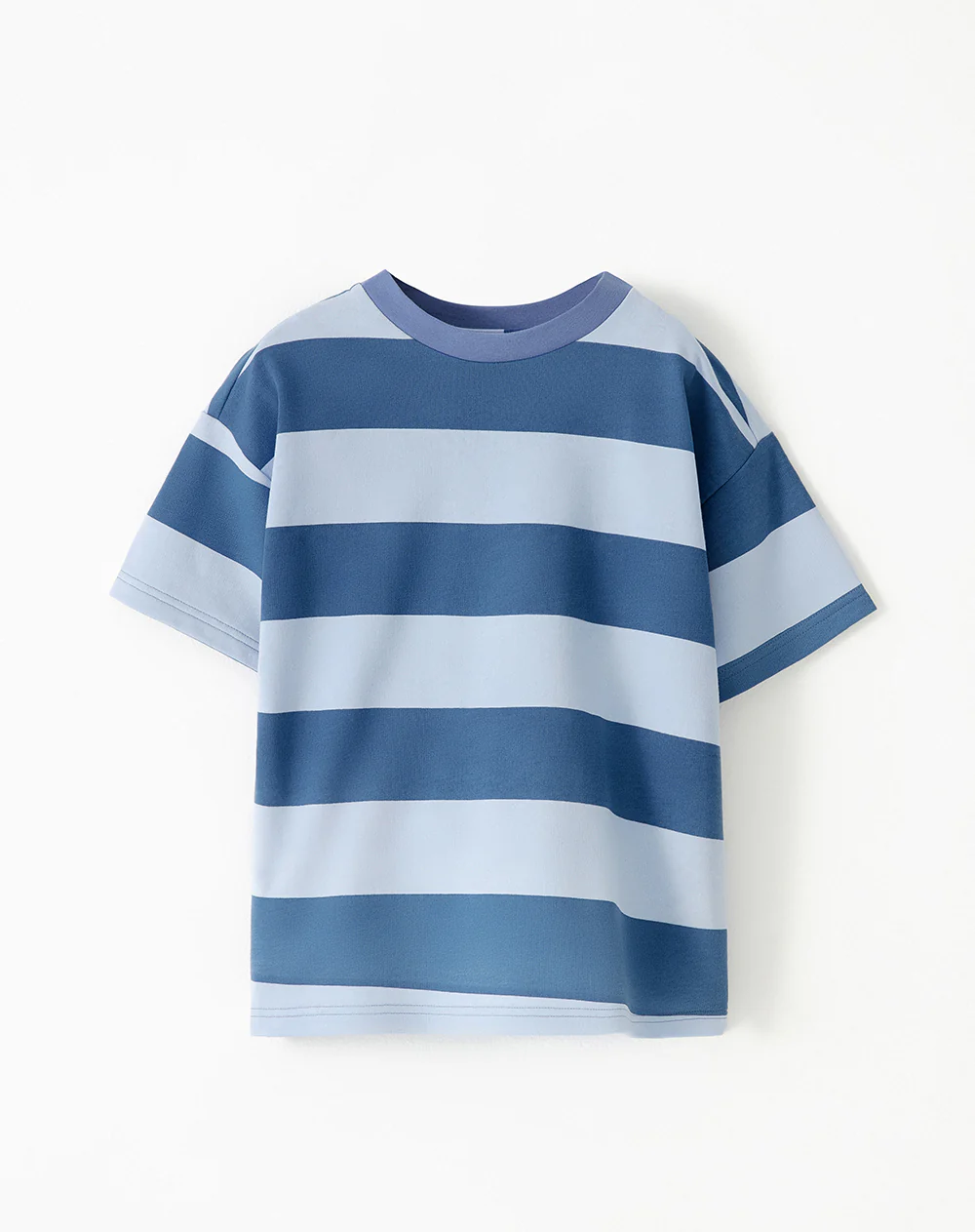 Camiseta regular algodón rayas niño - Image 5