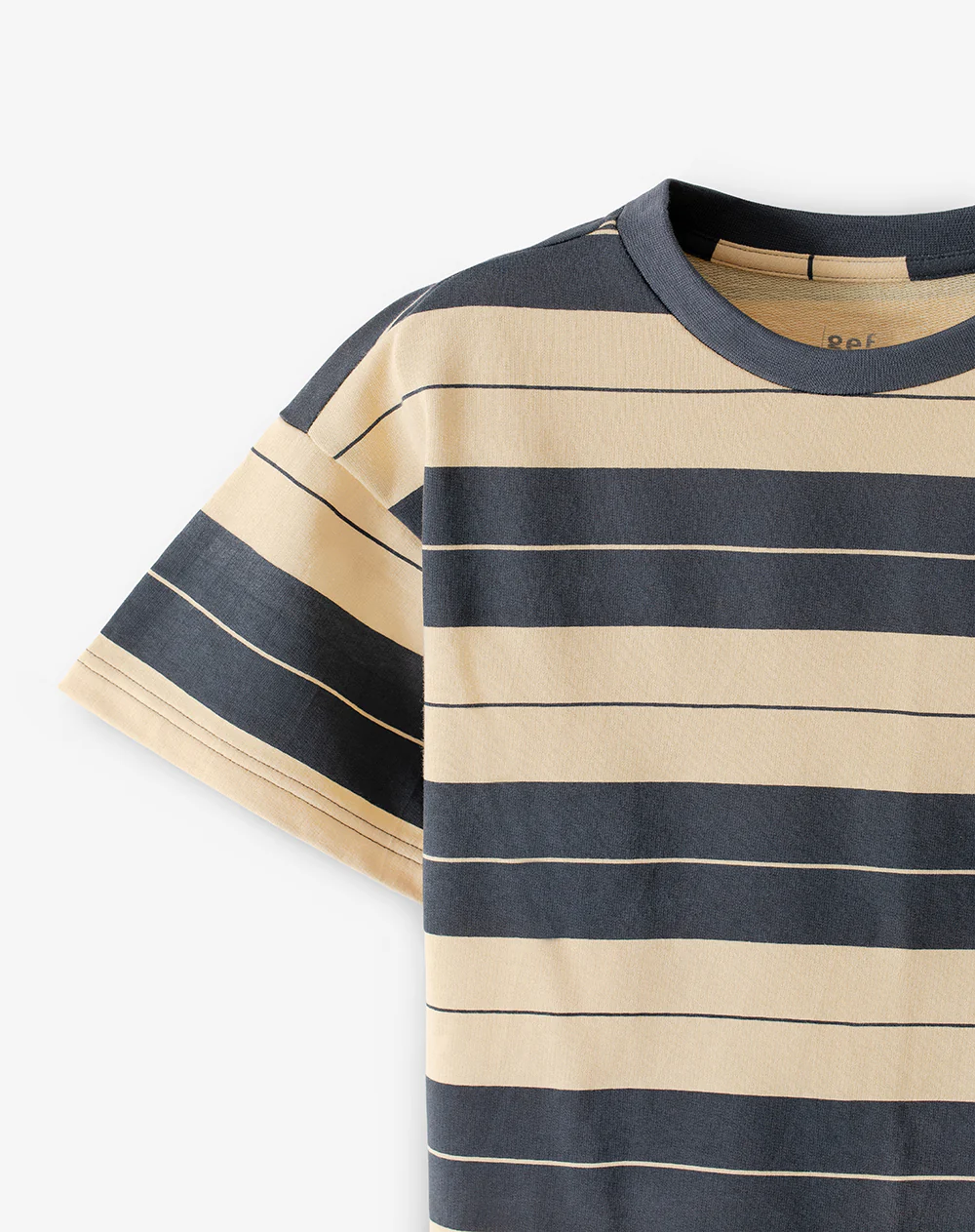 Camiseta regular algodón rayas niño - Image 6