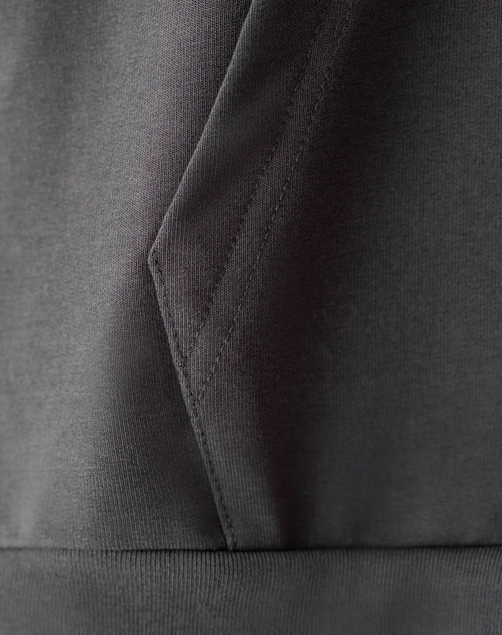 Buzo tipo hoddie gris niño - Image 7