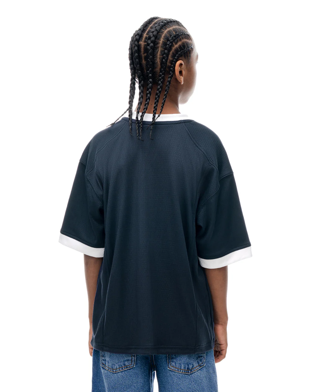 Camiseta regular manga corta azul niño - Image 3