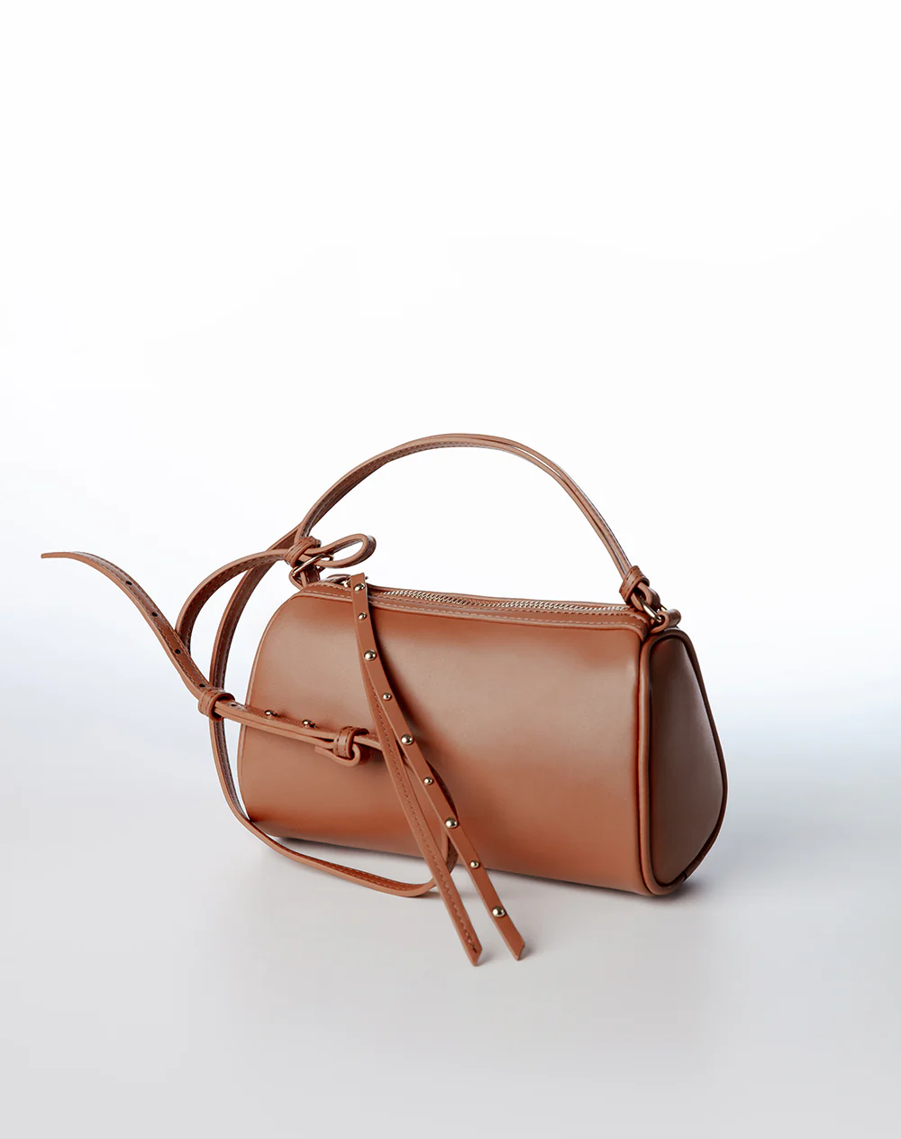 Bolso tipo baguette café mujer - Image 4