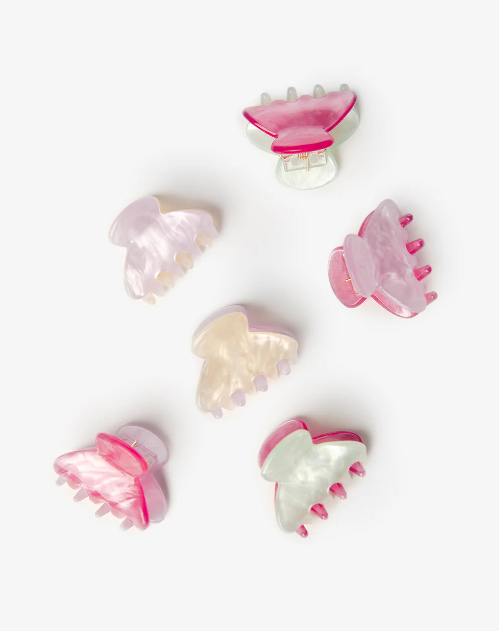 Set pinzas para el cabello x6unds surtido niña - Image 2