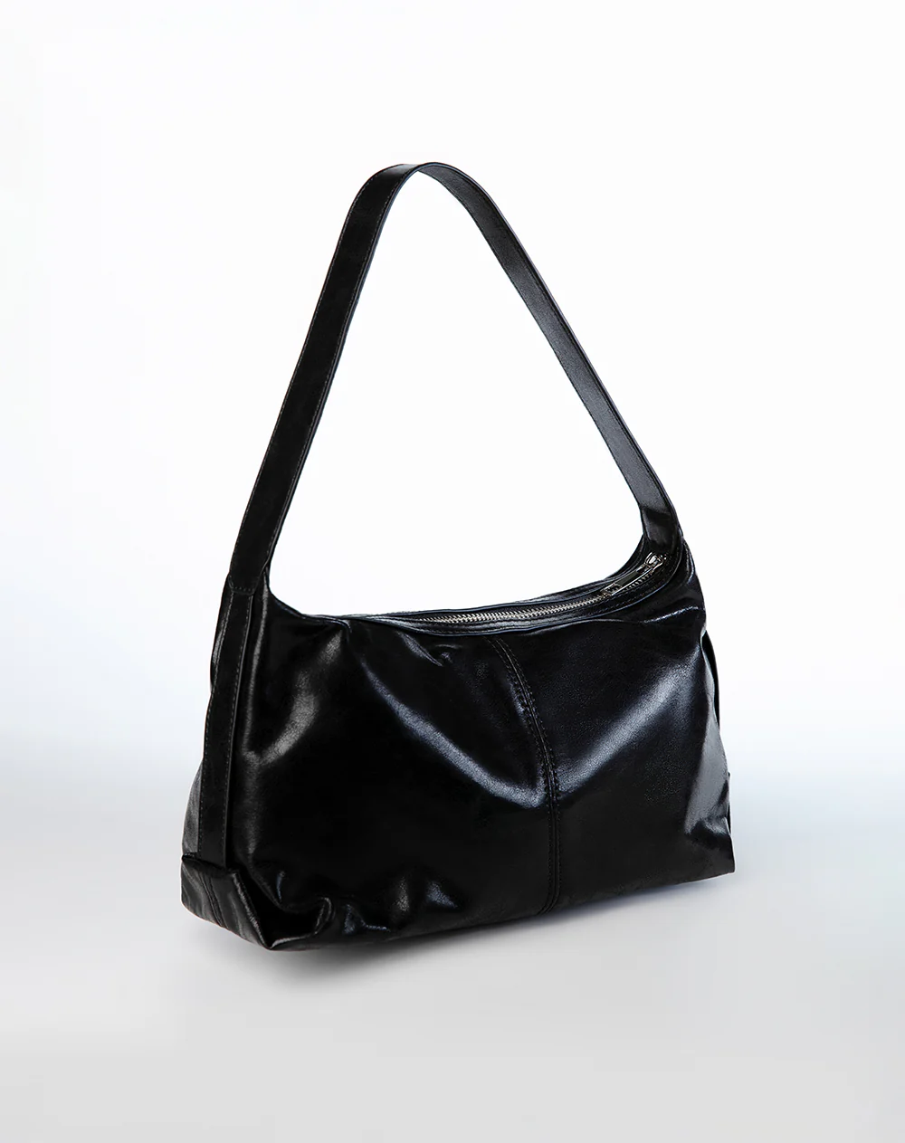 Bolso baguette negro mujer - Image 4