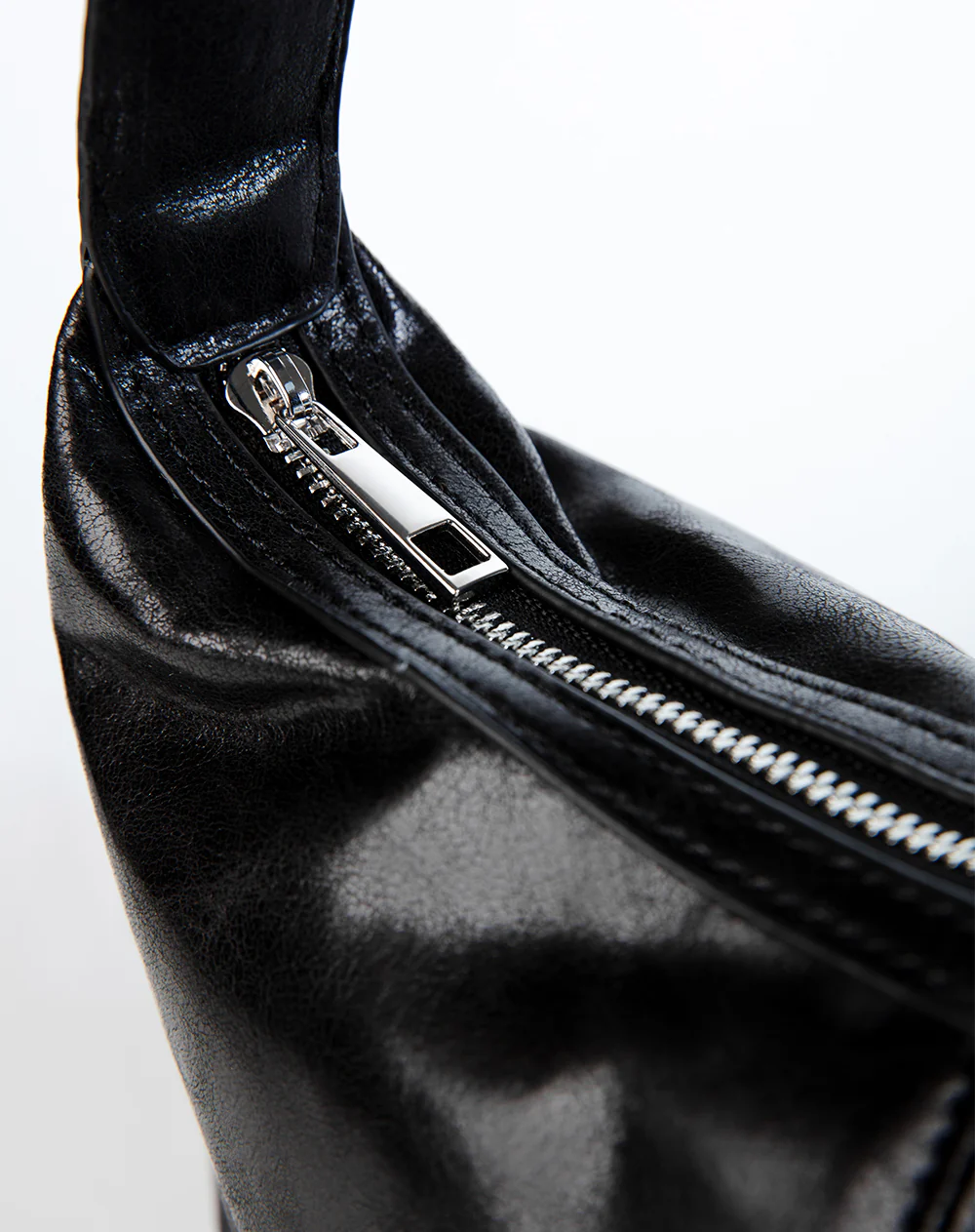 Bolso baguette negro mujer - Image 5