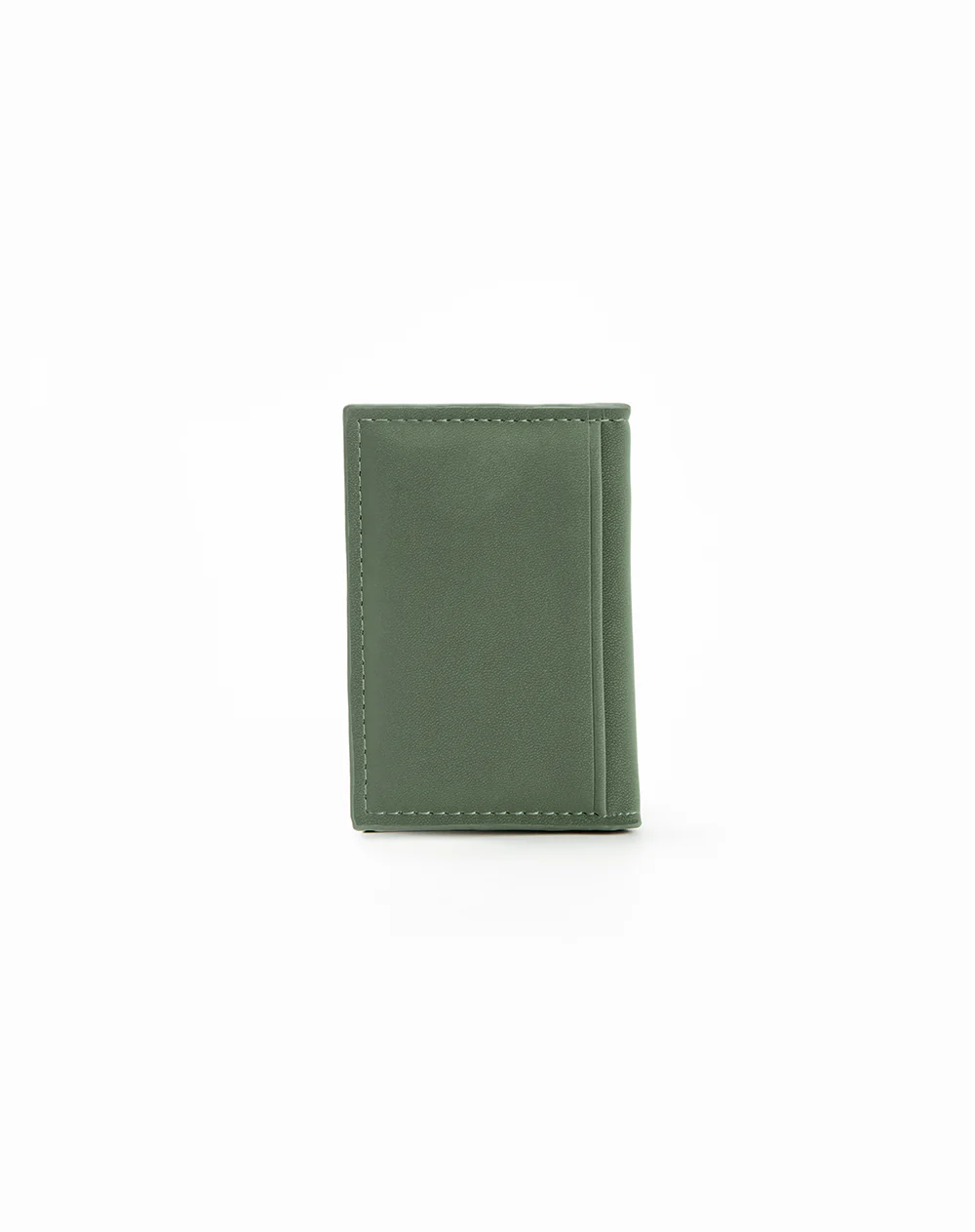 Porta tarjetas verde mujer
