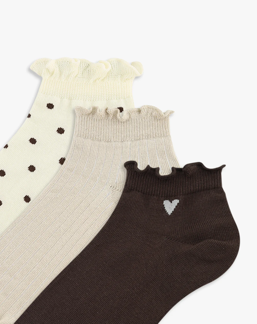 Medias mujer tobillera pack x3 surtido - Image 2