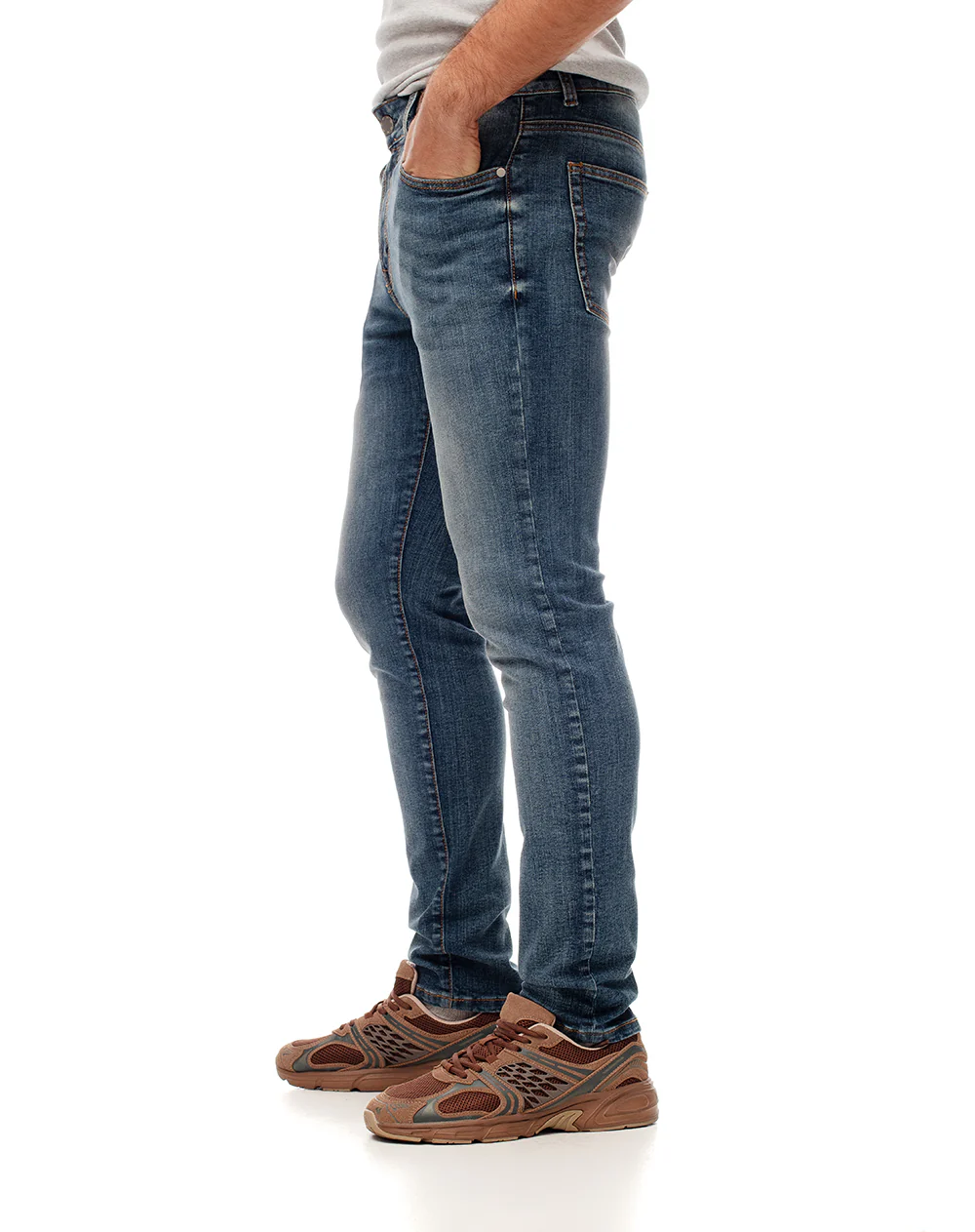 Jean skinny índigo medio hombre - Image 4