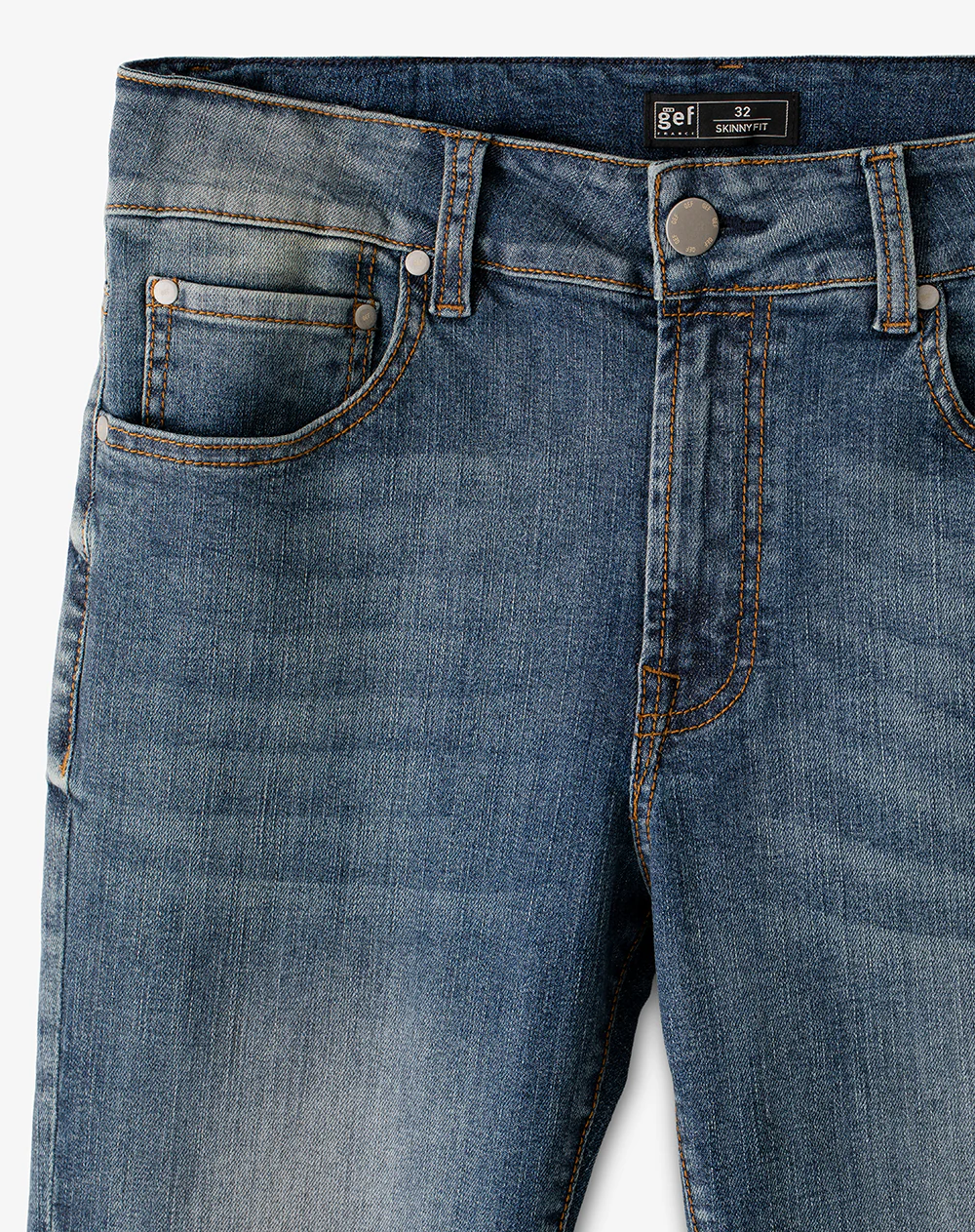 Jean skinny índigo medio hombre - Image 8