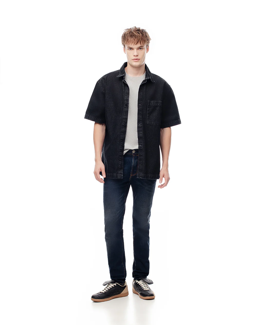 Jean skinny índigo oscuro hombre - Image 3