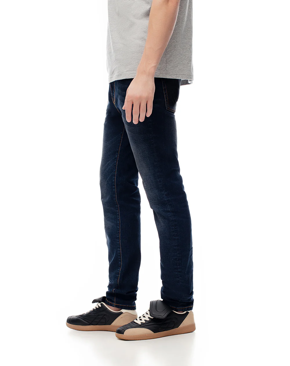 Jean skinny índigo oscuro hombre - Image 4