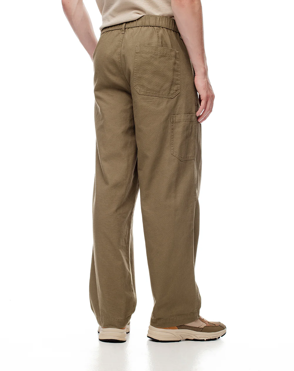 Pantalón recto liviano habano hombre - Image 2