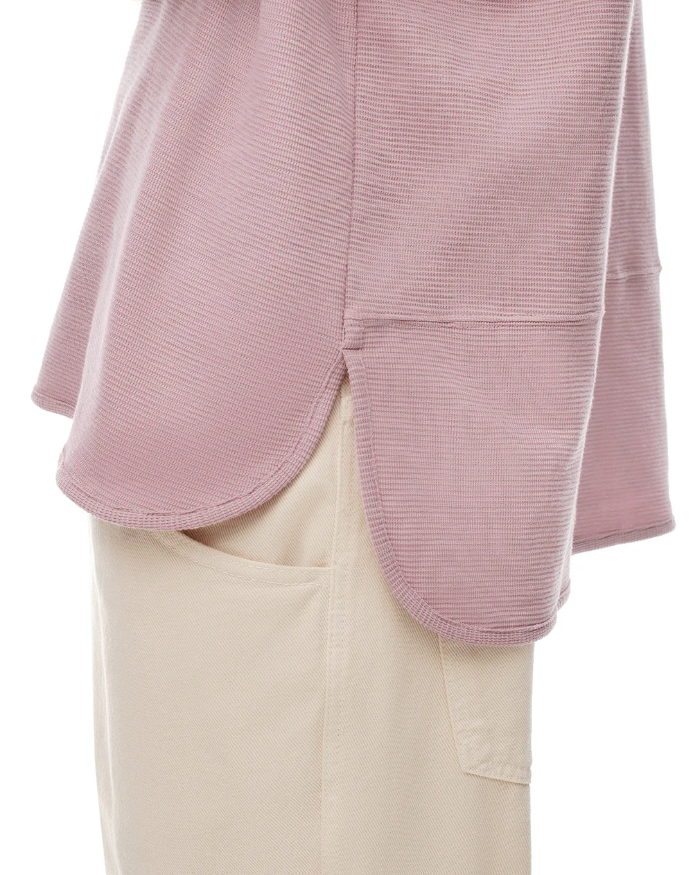 Camiseta oversize algodón palo rosa estampada hombre - Image 5