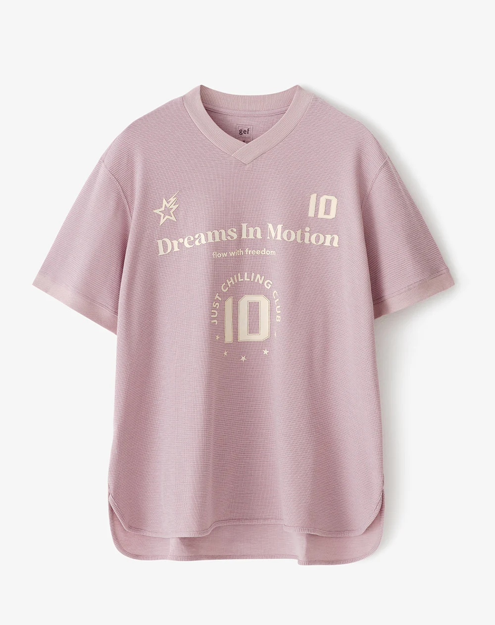 Camiseta oversize algodón palo rosa estampada hombre - Image 6