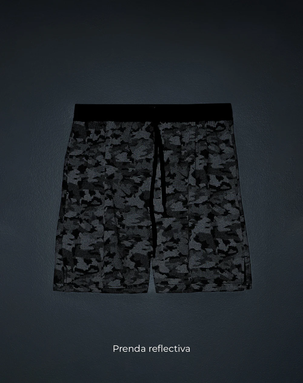 Pantaloneta deportiva malla interna café hombre - Image 7