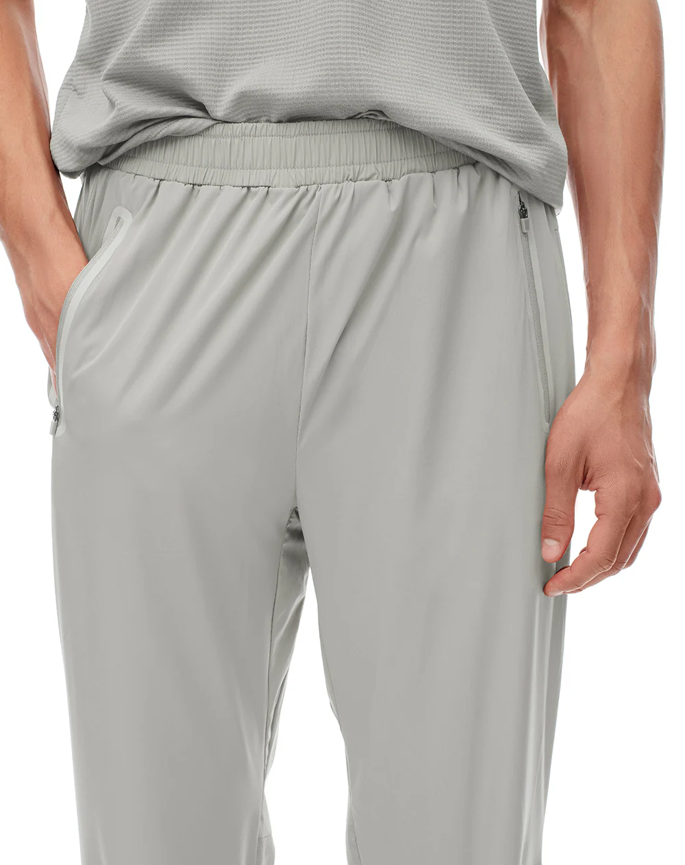 Pantalón deportivo secado rápido taupe hombre - Image 5
