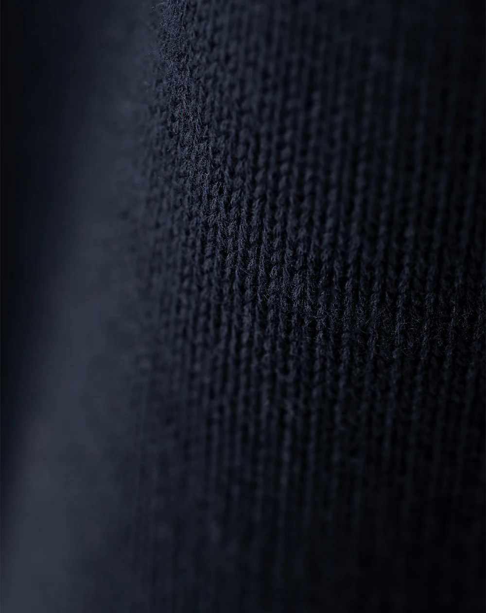 Buzo tipo polo regular tejido de punto azul hombre - Image 6