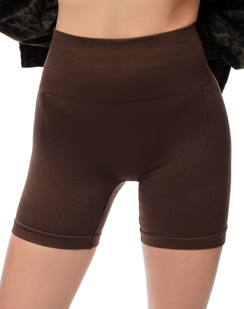 Biker deportivo seamless chocolate mujer - Image 4