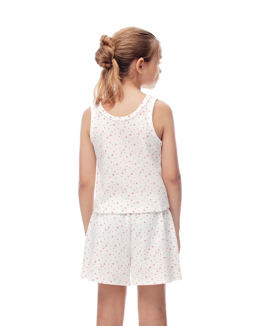 Blusa + short de pijama estampada niña - Image 2