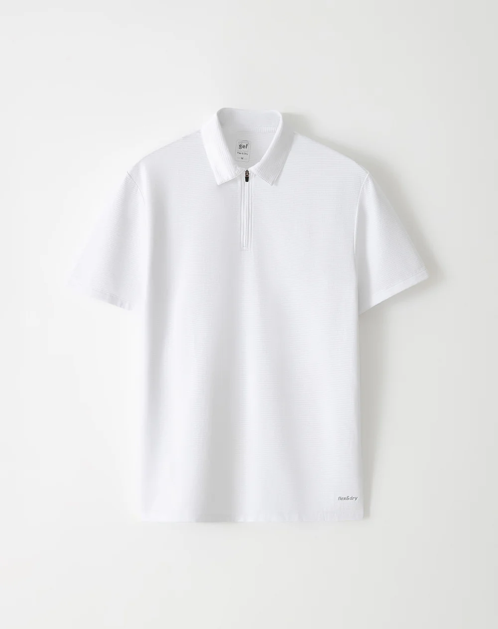 Polo deportiva secado rápido blanca hombre - Image 6