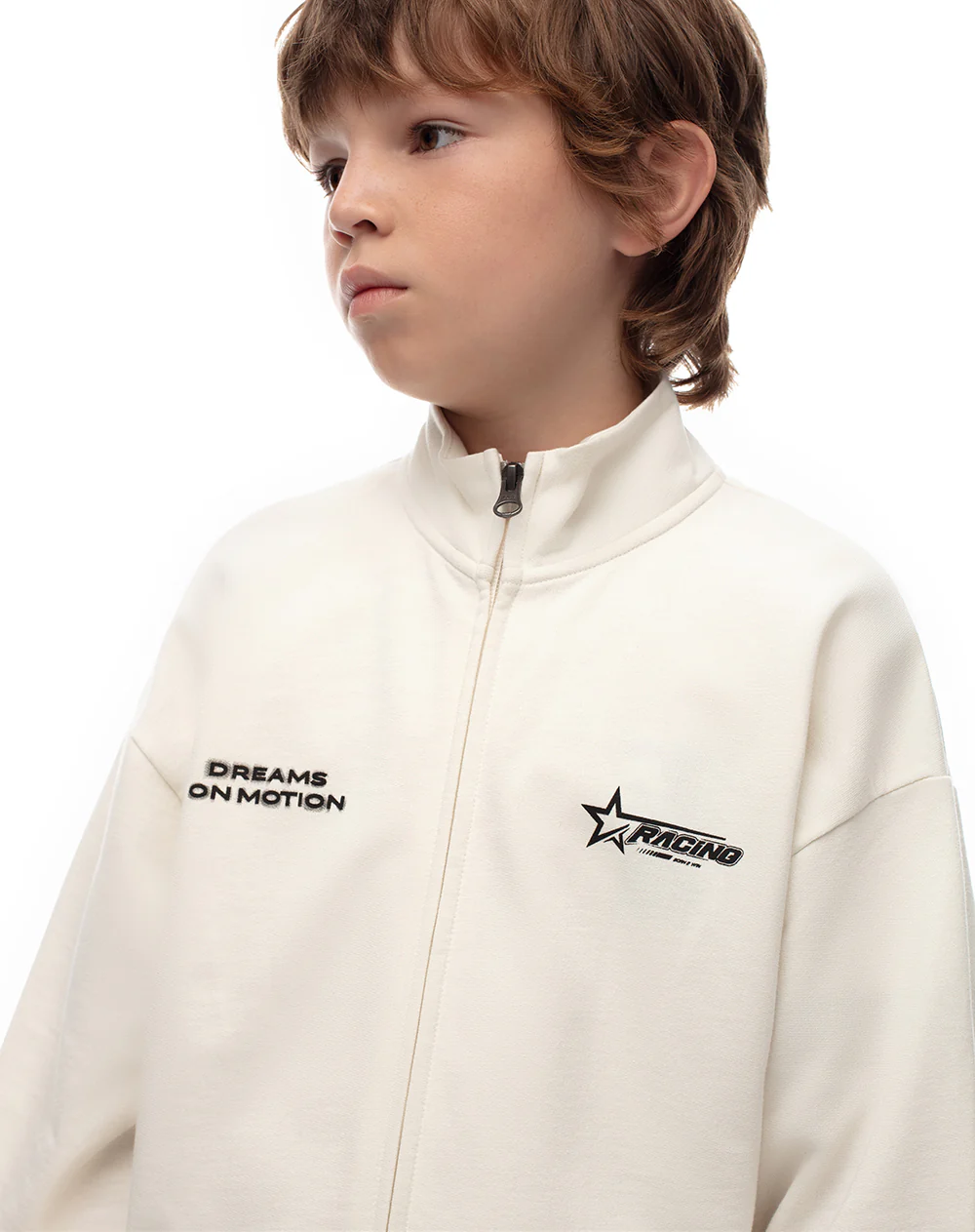 Chaqueta regular algodón crudo niño - Image 4