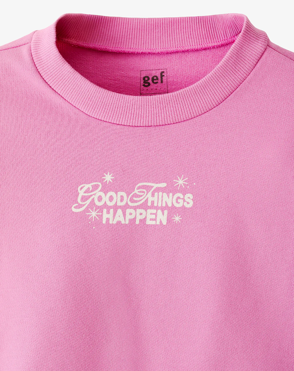 Conjunto camiseta + short algodón fucsia niña - Image 9
